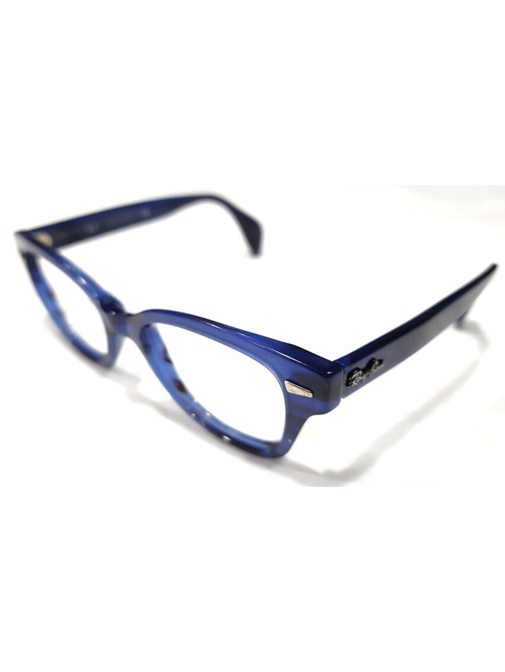 Ray Ban RB0880S 8053 No Lenses Blue Sunglasses Frame 49-19 145 Loose Rivit READ